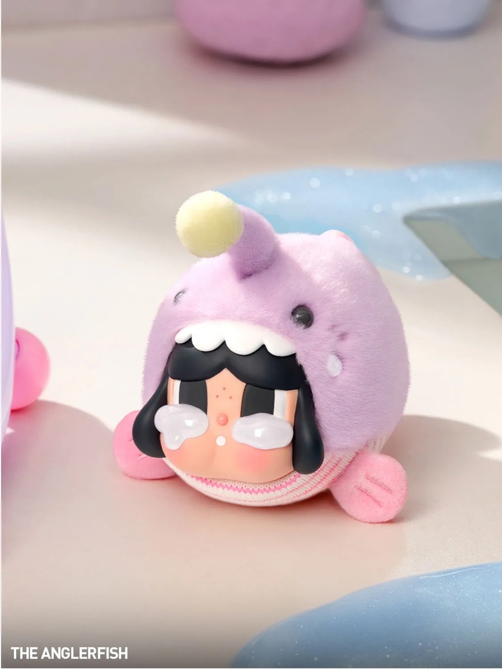 SEALED BOX Pop Mart Crybaby Cry Me an Ocean Vinyl Plush Pendant Anglerfish